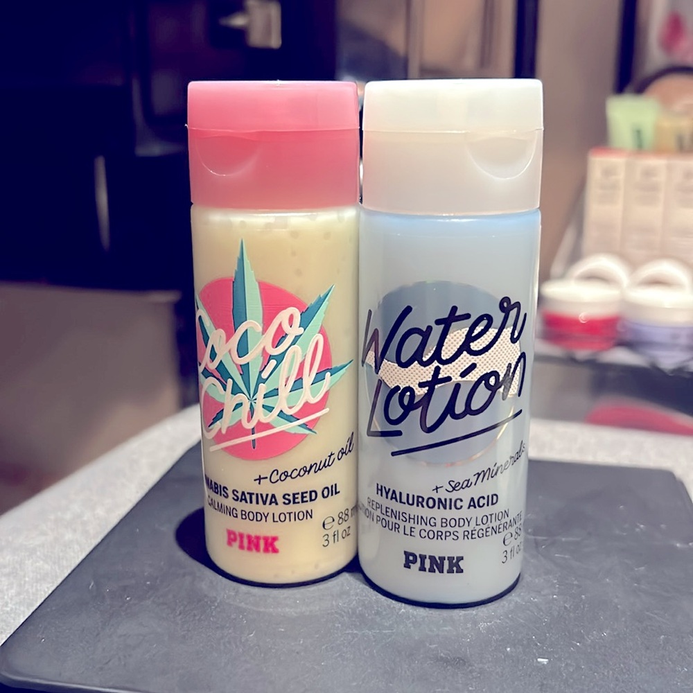 Victoria’s Secret PINK Coco Chill X Water Mini Lotion Bundle